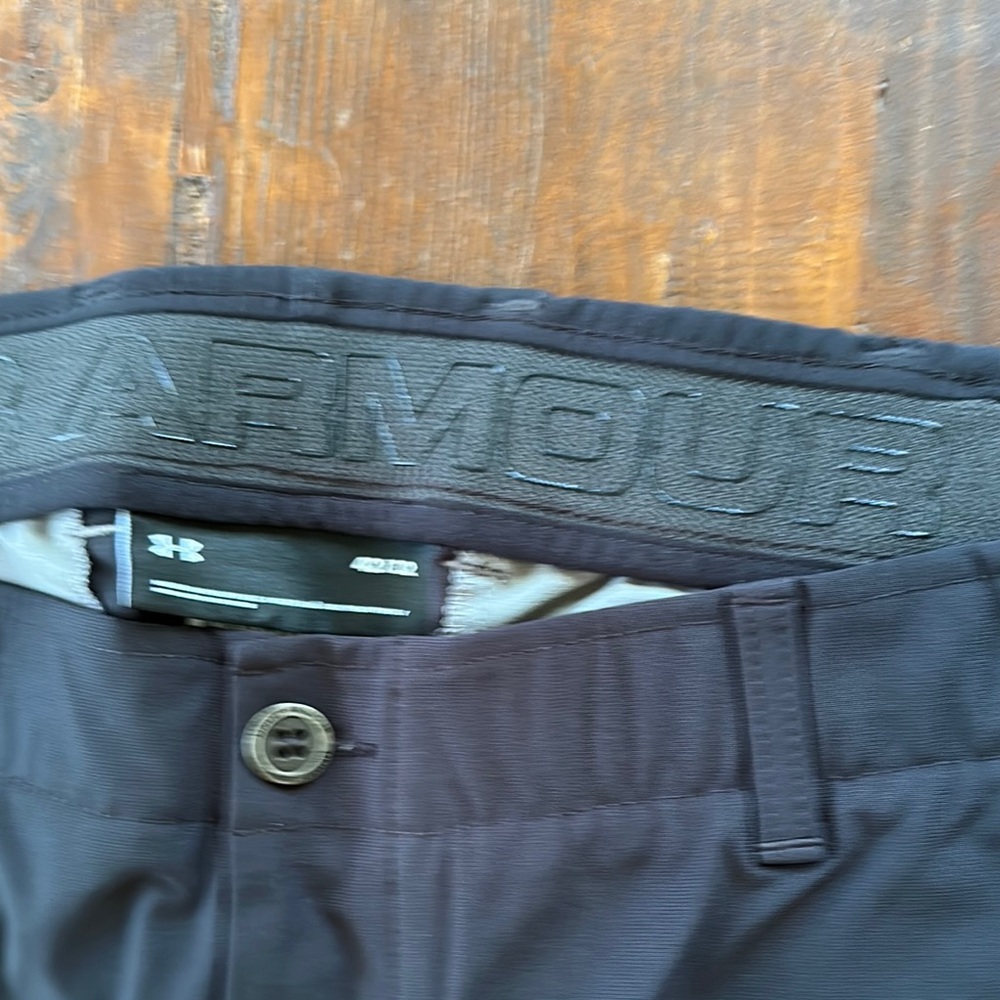 Under Armour Black Chinos Straight Leg - Picture 3 of 5